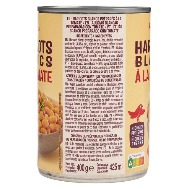3596710553327 - Auchan - Haricots blancs à la tomate