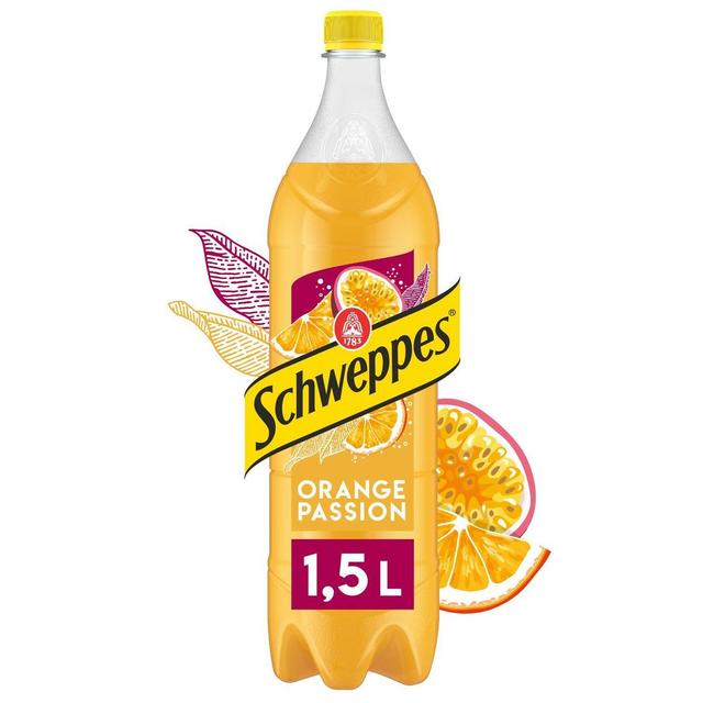 3124480200297 - Schweppes - Boisson gazeuse à l'orange et passion