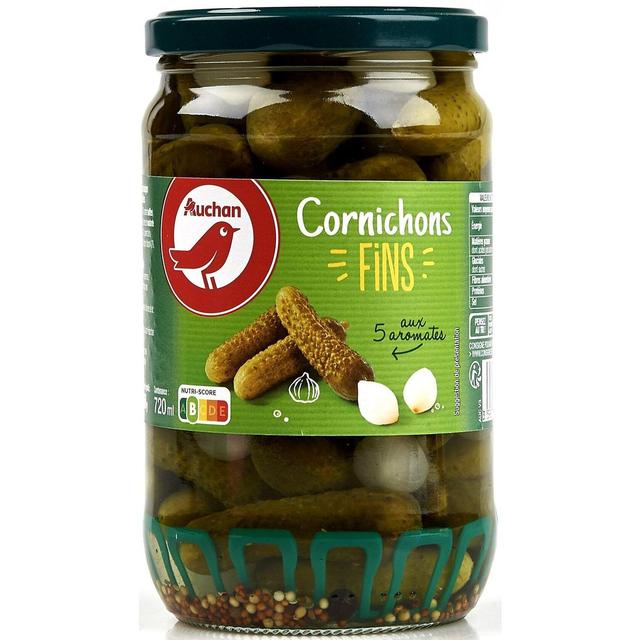 3596710431397 - Auchan - Cornichons fins aux 5 aromates