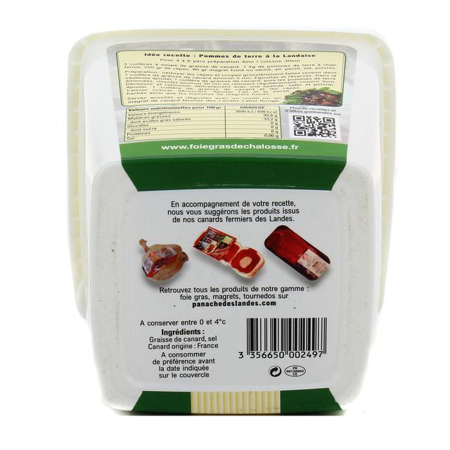 3356650002497 - Panache Des Landes - Graisse de Canard Fondue