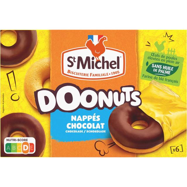 3178530412697 - St Michel - Doonut nappé chocolat x6