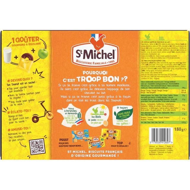 3178530412697 - St Michel - Doonut nappé chocolat x6