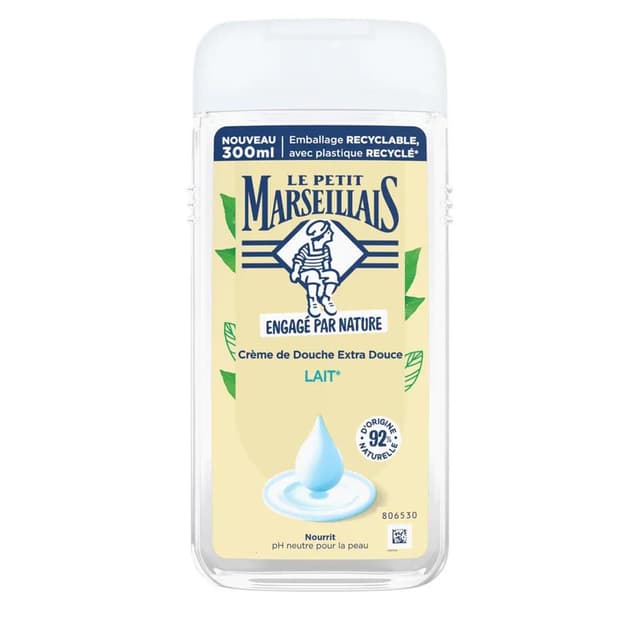3574661853697 - Le Petit Marseillais - Creme de douche Lait