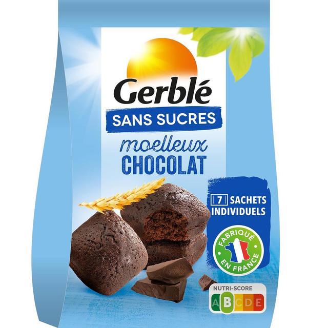 3175681134997 - Gerblé Sans Sucres - 7 Moelleux au chocolat sans sucres
