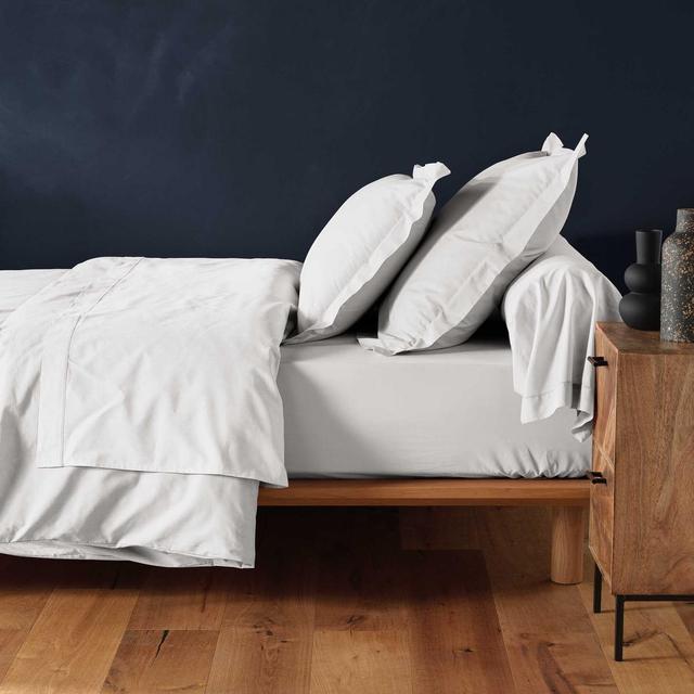 3574386445597 - Douceur D Interieur - Drap housse blanc 2 personnes