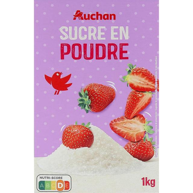 3596710466597 - Auchan - Sucre blanc en poudre