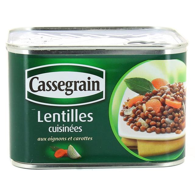 3083680918497 - Cassegrain - Lentilles préparées tendres et fondantes