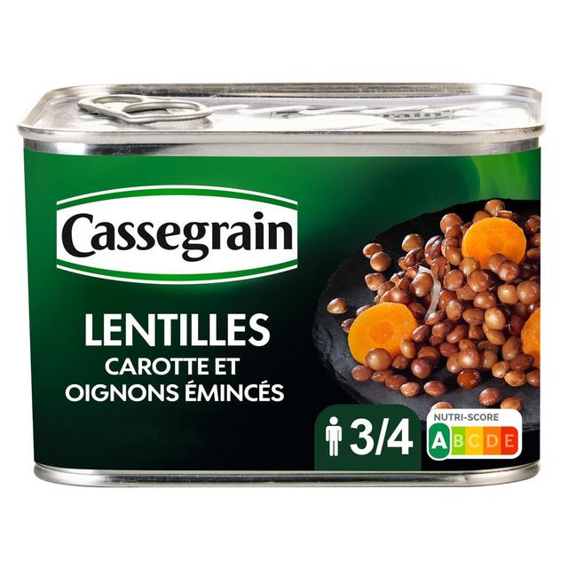 3083680918497 - Cassegrain - Lentilles préparées tendres et fondantes