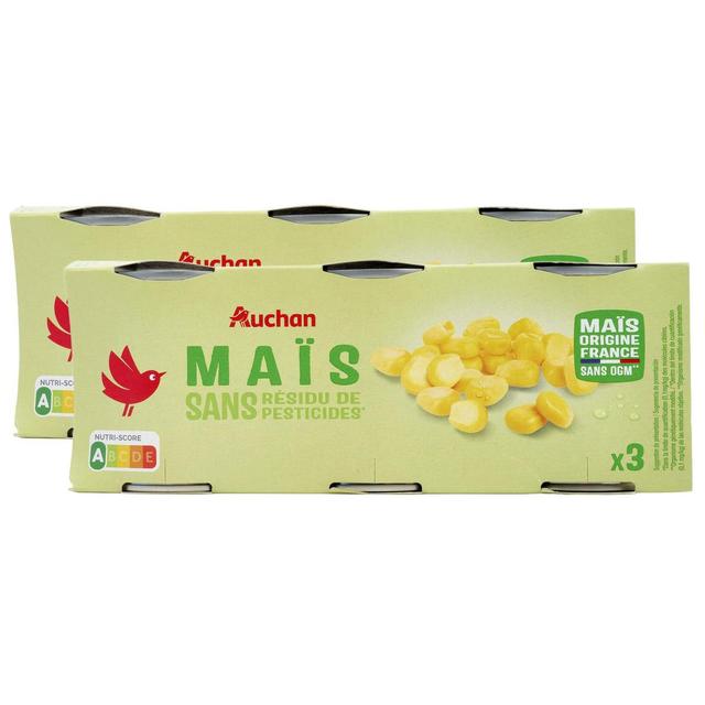 2050000409097 - Auchan - Maïs sans résidu de pesticides