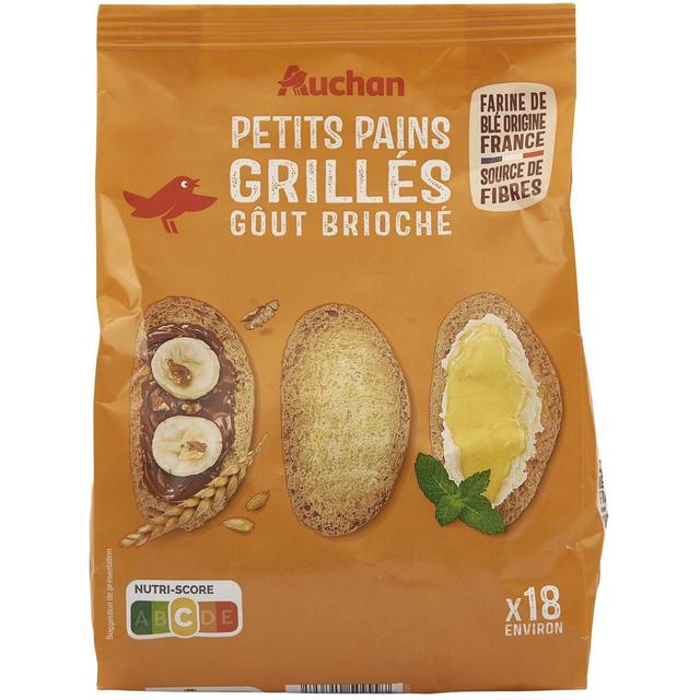 3596710509997 - Auchan - Petits pains grillés goût briochés