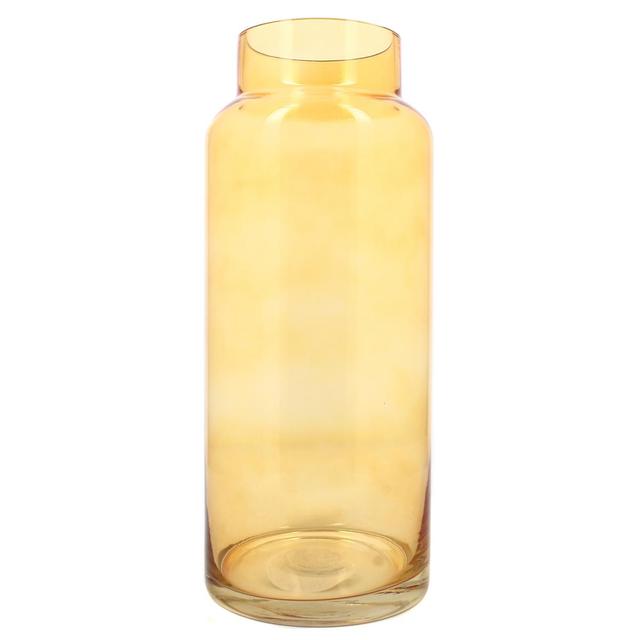 5404035710098 - Point virgule - Vase en verre jaune