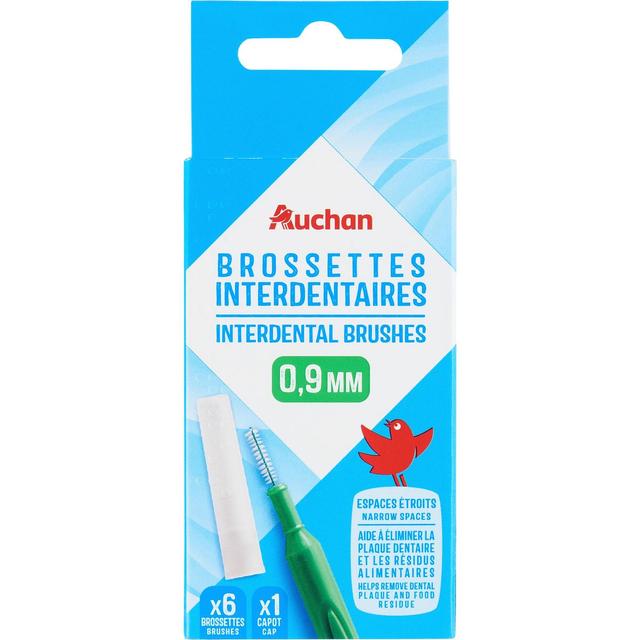 3245678670798 - Auchan - Brossettes interdentaires 0,9mm