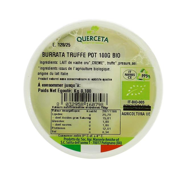 8032958160798 - Querceta - Burrata Bio à la Truffe