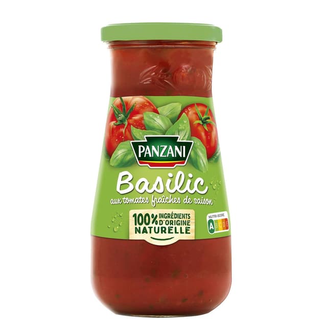 3038359011498 - Panzani - Sauce aux tomates fraîches et basilic