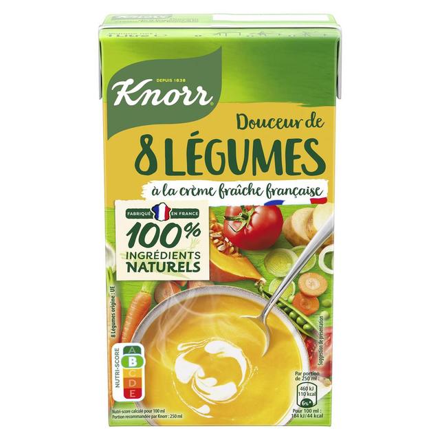8720182681898 - Knorr - Soupe Douceur de 8 Légumes à la Crème Fraîche