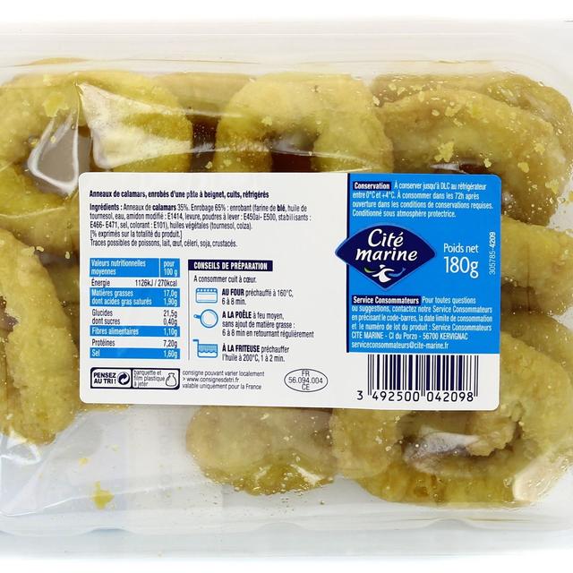 3492500042098 - Cité Marine - Beignet de Calamars