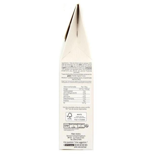 3596690773098 - Père Dodu - Cordon Bleu de Dinde Qualité Supérieure