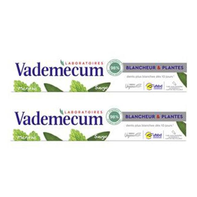 2050000275098 - Vademecum - Dentifrice blancheur et plantes menthe & sauge