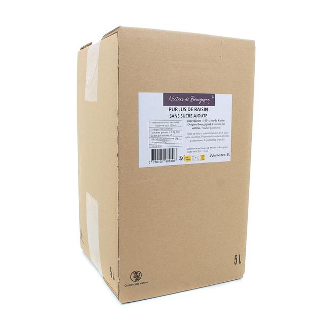 3760125985398 - Nectars de Bourgogne - Jus de raisin chardonnay de Bourgogne