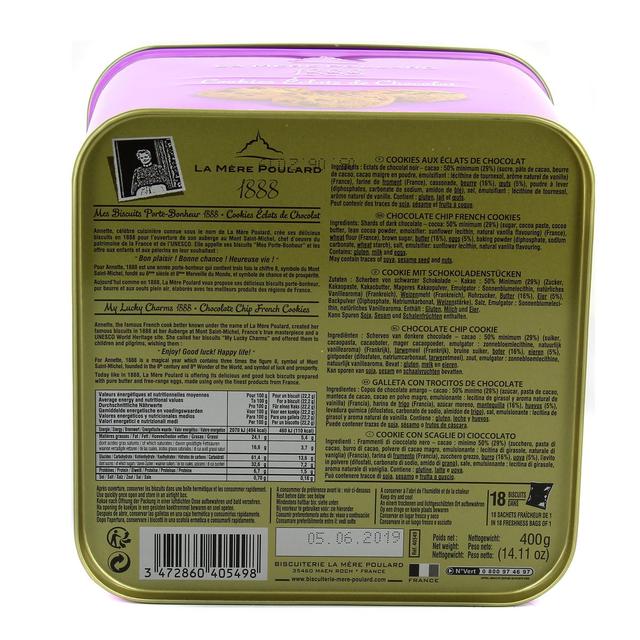 3472860405498 - La Mère Poulard - Cookies éclats de chocolat