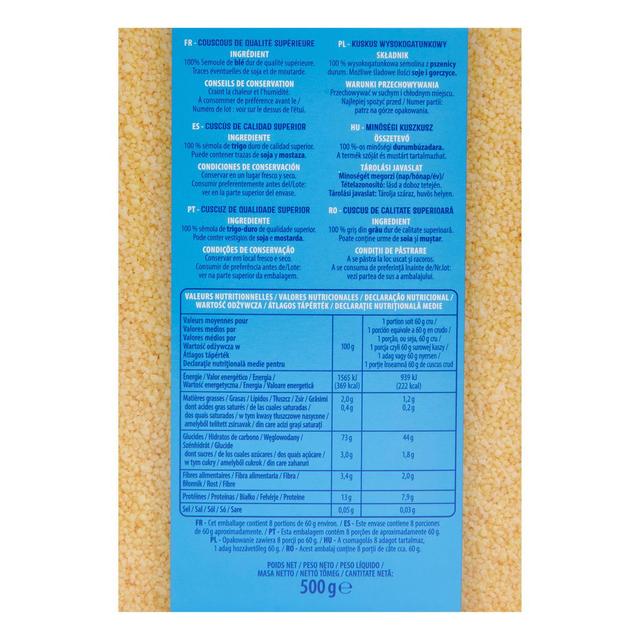 3254560066298 - Auchan - Couscous moyen