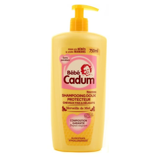 3600550806298 - Bébé Cadum - Shampooing doux protecteur merveille de miel