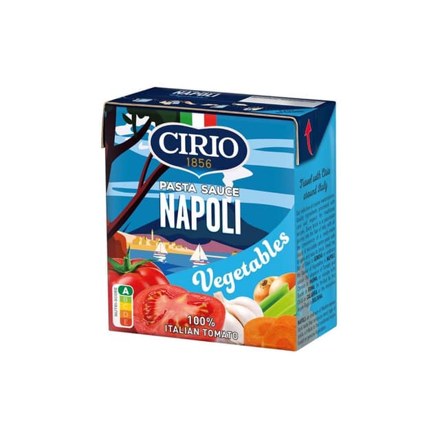 8001440136498 - Cirio - Sauce napolitaine aux petits légumes