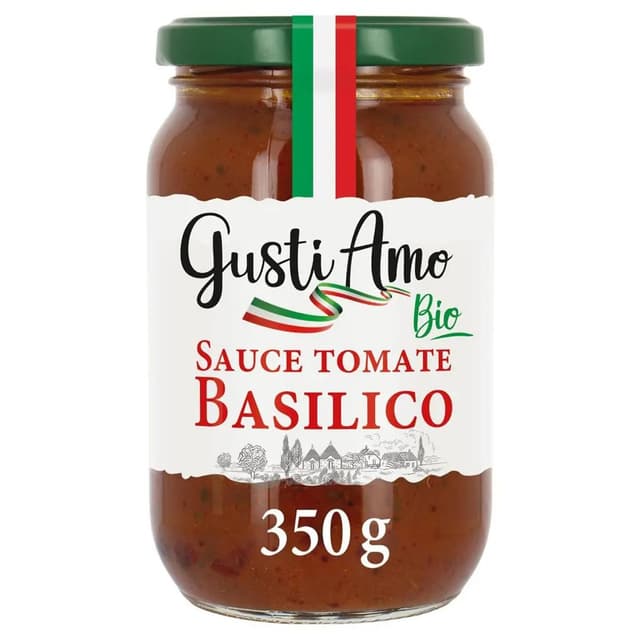 3456300017298 - Gusti Amo - Sauce Tomate Basilic Bio