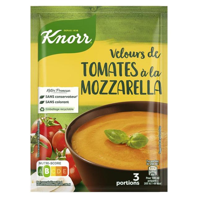 8718114807898 - Knorr - Soupe Velours de tomates à la mozzarella déshydratée