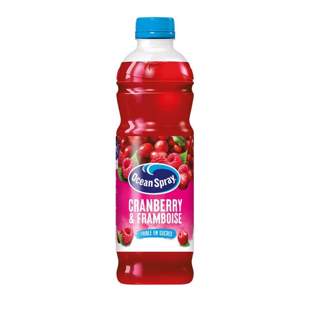 1200101018198 - Ocean Spray - Boisson cranberry framboise sans sucres ajoutés
