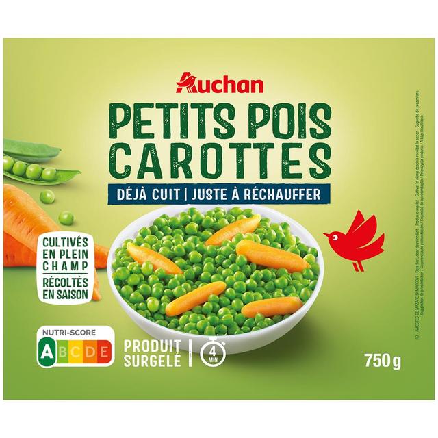 3596710470099 - Auchan - Petits pois carottes minute extra fins