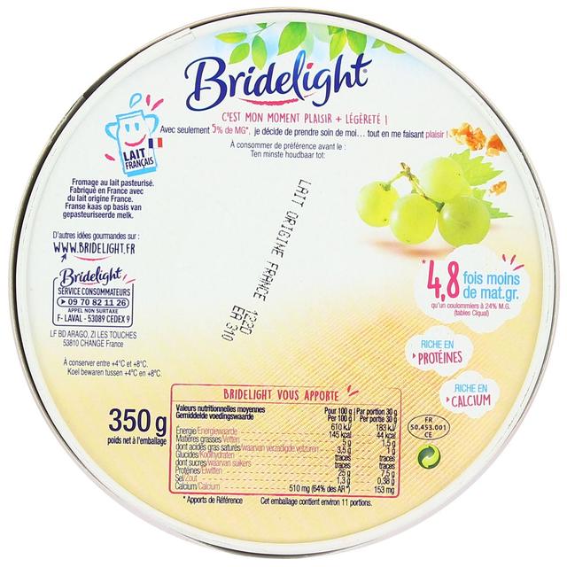 3155250321799 - Bridelight - Fromage léger 5%mg