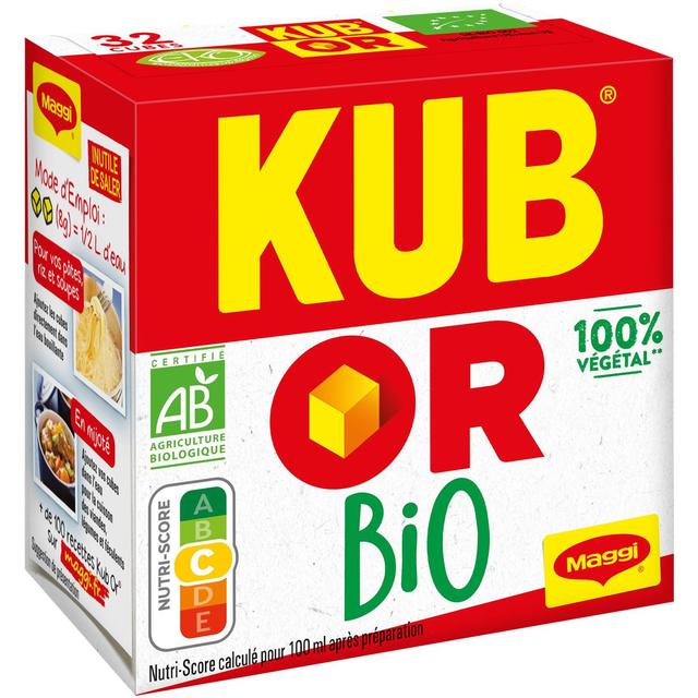 8585002442499 - Maggi - Bouillon en cubes Bio Kub Or - 32 cubes