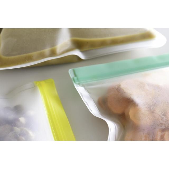 5420059843499 - Dotz - 2 sacs conservation zip réutilisables Peva jaune