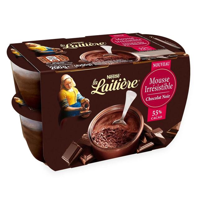 3023290076699 - La laitière - Mousse irresistible au chocolat noir