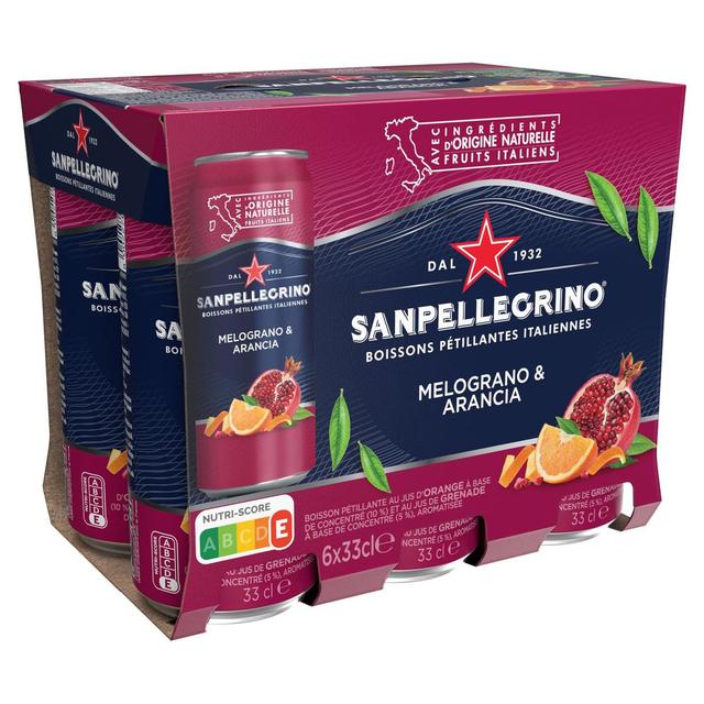 8002270266799 - San Pellegrino - Boisson pétillante au jus de Grenade et Orange