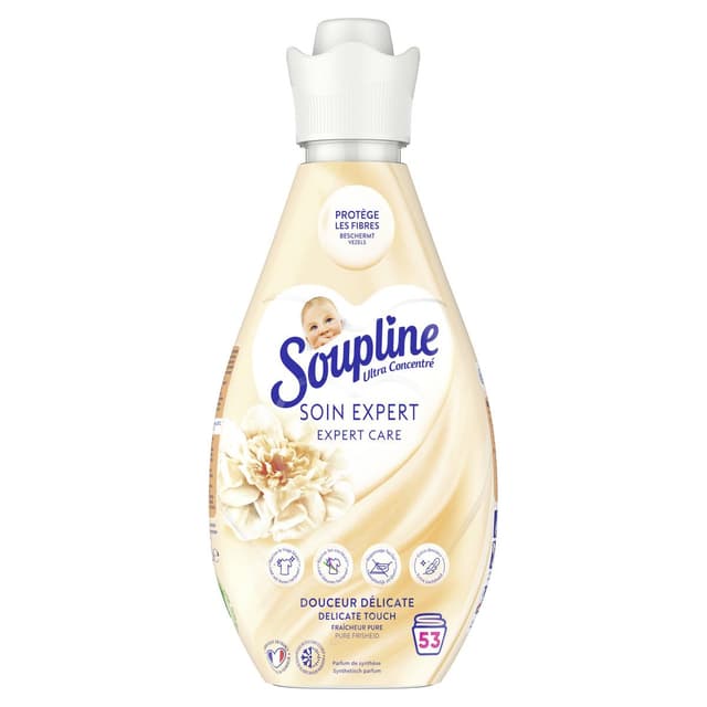 8718951798199 - Soupline - Adoucissant Ultra Concentré Douceur Délicate Fraîcheur Pure Soin Expert