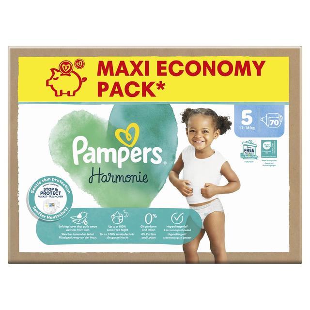 8700216668699 - Pampers Harmonie - Couches Bébés Harmonie 11-16kg T5