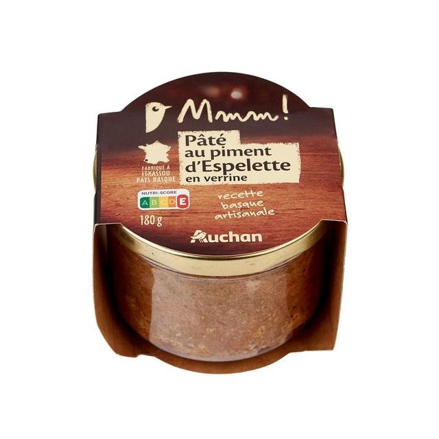 3596710398799 - Auchan Terroir - Pâté au piment d'espelette AOP