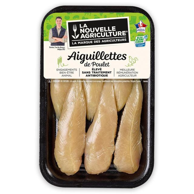 3435660748899 - La Nouvelle Agriculture - Aiguillettes de Poulet Jaune Bleu Blanc Coeur
