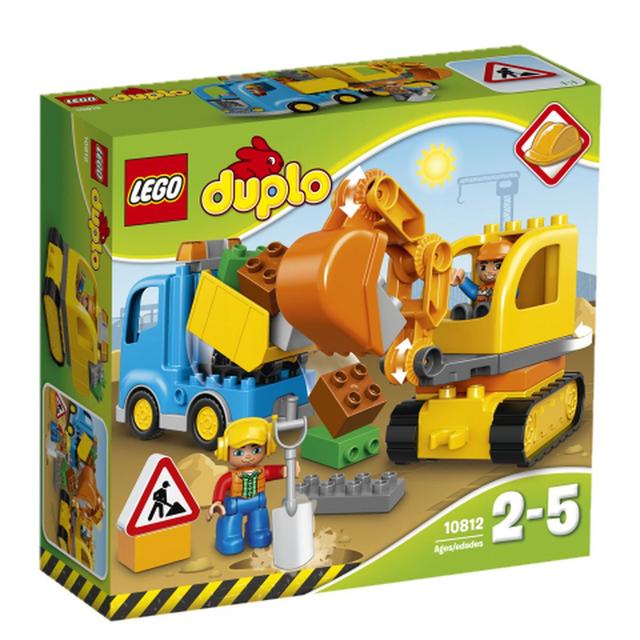 5702015599399 - LEGO® DUPLO® - 10812- Le camion et la pelleteuse