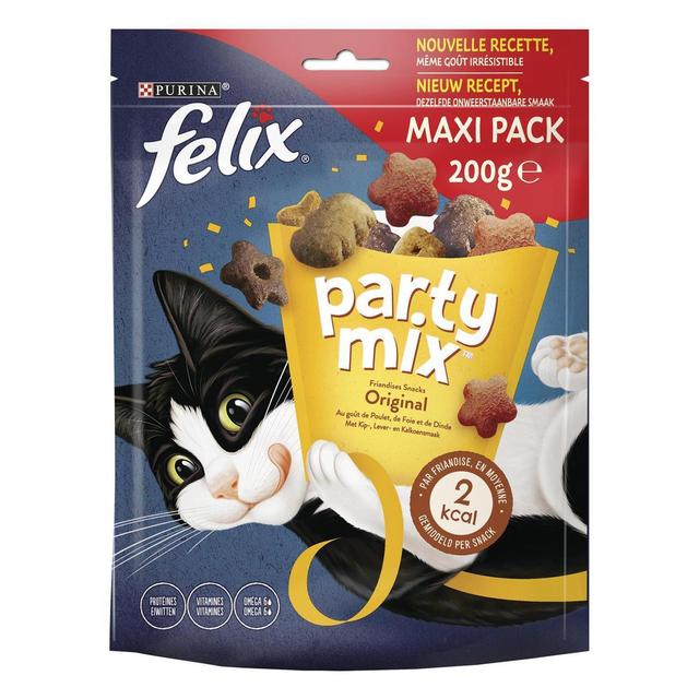 7613035939899 - Purina - Félix - Party Mix Original Poulet Foie Dinde - Friandises pour chat