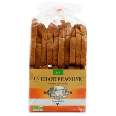 La Chanteracoise Biscottes artisanale Bio, 280g