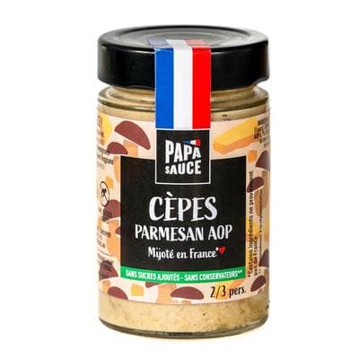 3770015790100 - Papa Sauce - Sauce Cèpes Parmesan AOP
