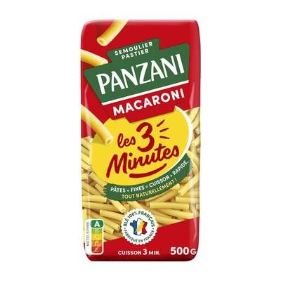 Panzani Pâtes Macaroni Cuisson Rapide, 500g