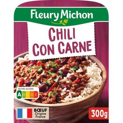 3302740484100 - Fleury Michon - Chili Con Carne et Riz Blanc