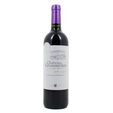Bordeaux supérieur rouge AOC Château Grossombre, 75cl