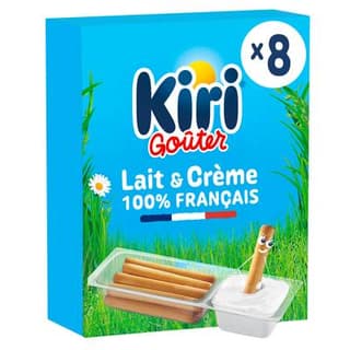 Kiri Fromage fondu et gressins, 8 portions - 280g