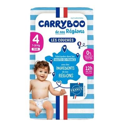 Carryboo de Nos Region Couche T4 (7-18kg), 44 couches
