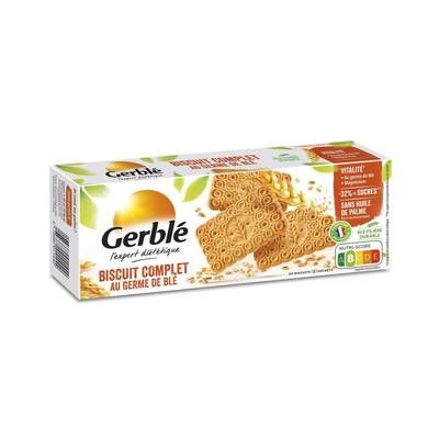 Gerblé Vitalité 25 Biscuits complets au germe de blé -32% de sucres en moins, 210g